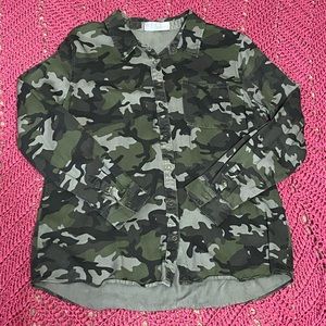 SOLD 🛑 GUC Camo Button up